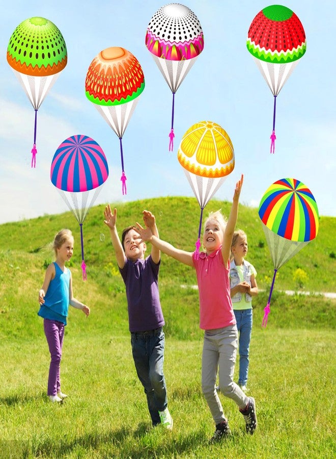 Bloolilies Parachute, 10 Pcs Parachute Toys for Kids Hand Throwing Outdoor Toys with Small Figures, Party Favors for Boys Girls Birthday Easter Valentines Gifts Classroom Prizes Goodie Bags Stuffers - Image 2